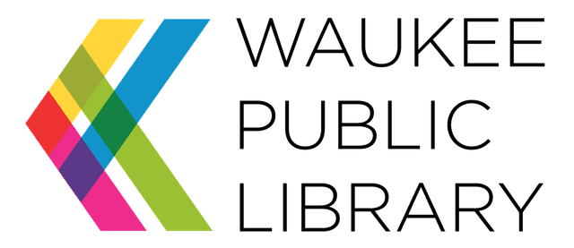 Waukee Public Library's logo